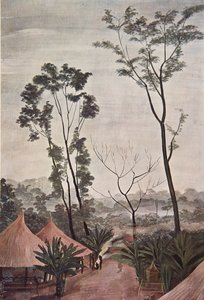 Un Village dans LOubangui - Chari, teoksesta Dessins et Peintures d