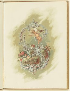 Ohjelma Marius Petipan ja Riccardo Drigon baletille La Perle, 1896. tekijältä Alexander von Hohen