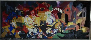 Venetsia, 1918 tekijältä Alexandra Alexandrowna Exter