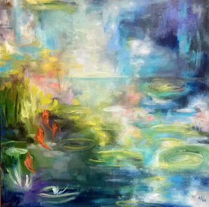 Koi-lampien heijastukset tekijältä Alexandra Higgins