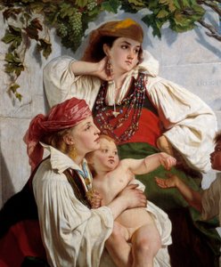 Anso Detailin aragonese. Alexander Antignan maalaus