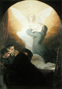 Äidin viimeinen suudelma, noin 1865