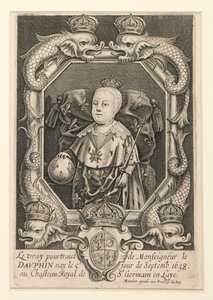 Ludvig XIV:n muotokuva Dauphinina (Le vray pourtraiet de Monseigneur le Dauphin tekijältä Alexandre Boudan