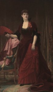 Arabella Worshamin (myöhemmin Arabella Huntingtonin) muotokuva tekijältä Alexandre Cabanel