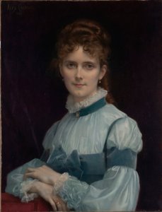 Neiti Fanny Clappin muotokuva tekijältä Alexandre Cabanel