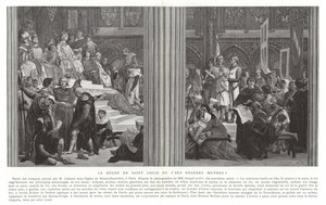 Saint Louisin valtakunta tai hänen suuret työnsä tekijältä Alexandre Cabanel