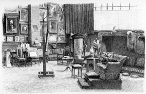 Studio, 1880-1882. tekijältä Alexandre Cabanel