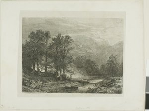 Alppimaisema tekijältä Alexandre Calame