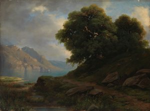 Alppimaisema tekijältä Alexandre Calame