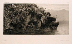 Genevenjärven rannalla tekijältä Alexandre Calame