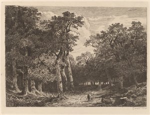 Pariskunta raivauksessa tekijältä Alexandre Calame