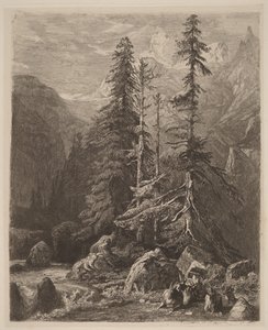 Alexandre Calamen etsauskokeiluja, I, kuva 21
