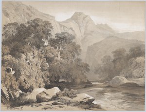 Maisema tekijältä Alexandre Calame