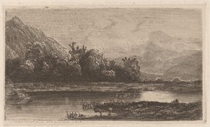 Vuoristojärvi tekijältä Alexandre Calame