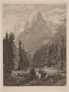 Vuoristoniitty tekijältä Alexandre Calame