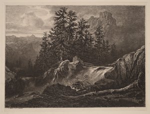 Vuoristoputous tekijältä Alexandre Calame