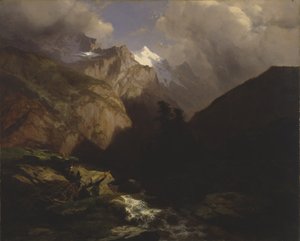 Jungfrau, Sveitsi tekijältä Alexandre Calame