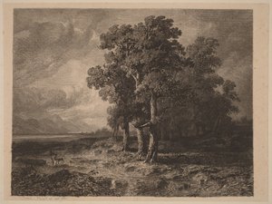 Puita myrskyssä tekijältä Alexandre Calame