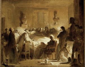 Duc de Berryn viimeiset hetket (maalaus kankaalle)