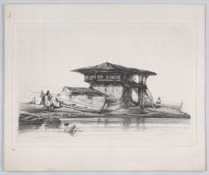 Talo Smyrnassa, 1839. tekijältä Alexandre Gabriel Decamps