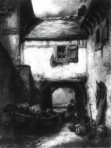 Piha, c. 1855. tekijältä Alexandre Gabriel Decamps