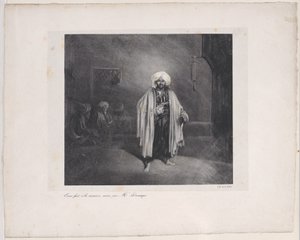 Pysyvä turkkilainen, 1831. tekijältä Alexandre Gabriel Decamps