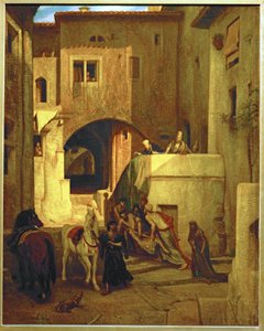 Laupias samarialainen (maalaus kankaalle)