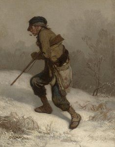 Salametsästäjä, n. 1847 tekijältä Alexandre Gabriel Decamps