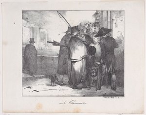 Lämpömittari, 1823. tekijältä Alexandre Gabriel Decamps