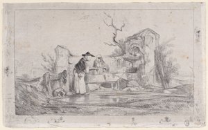 Pesijanaiset, 1833-38. tekijältä Alexandre Gabriel Decamps