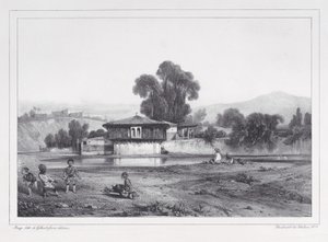 Turkin kasarmi, 1823-60. tekijältä Alexandre Gabriel Decamps
