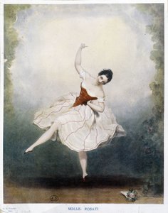 Klassinen tanssi: Miss Rosati vuonna 1848 tekijältä Alexandre de Valentini