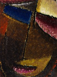 Pieni abstrakti pää, 1934.