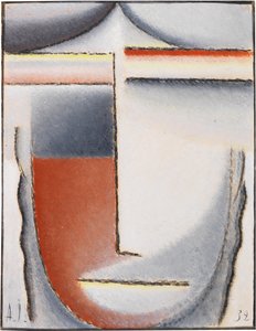 Talvitunnelma Abstrakti pää, 1932.