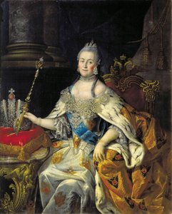 Keisarinna Katariina II:n muotokuva 1729-1796, 1766.