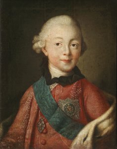 Suurherttua Pavel Petrovitšin muotokuva 1754-1801, 1765