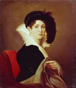 Maria Petrovna Buyalskajan muotokuva, 1824 tekijältä Alexei Yegorovich Yegorov