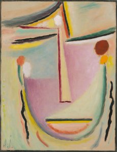 Abstrakti pää tekijältä Alexej von Jawlensky