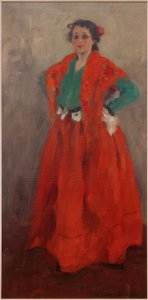 Helene espanjalaisessa asussa tekijältä Alexej von Jawlensky