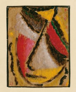 Meditaatio, 1934 tekijältä Alexej von Jawlensky