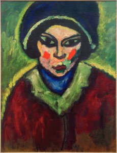 Nikitan äiti tekijältä Alexej von Jawlensky