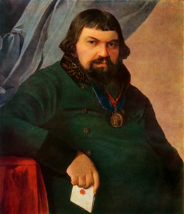 Muotokuva Obraztsovista ja kauppiasta Rsnevistä, 1830-luku, 1965.