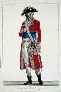 Prefekti punaisessa puvussa Alexis Chataignierin (1772-1817) kaiverrus. tekijältä Alexis Chataigner