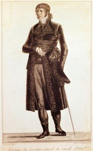 Valtioneuvoston pääsihteerin puku, n. 1804-1010 tekijältä Alexis Chataigner