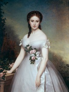 Marie Rosen muotokuva Alexis Joseph Perignonin (1806-1882) maalaus