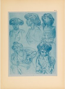 Koristeasiakirjat, 1902. tekijältä Alfons Marie Mucha