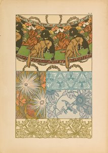 Koristeasiakirjat, 1902. tekijältä Alfons Marie Mucha