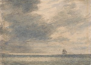 Ilta merellä tekijältä Alfred Abram Constable