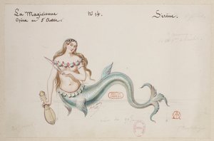 Halévy - La magicienne - Alfred Albertin pukumallit - 14. Seireeni tekijältä Alfred Albert