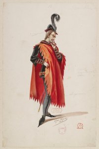 Halévy - La magicienne - pukumallit Alfred Albert - 18. (Stello de Nici), M. Bonnehée